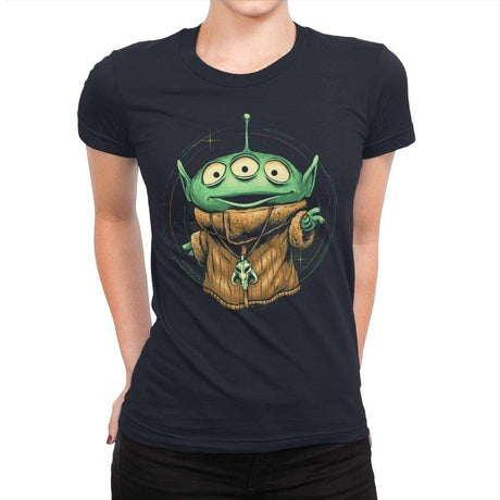 Little Green Force - Womens Premium T-Shirts RIPT Apparel Small / Midnight Navy