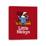 Little Nickys! - Canvas Wraps Canvas Wraps RIPT Apparel 11x14 / Red