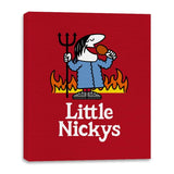 Little Nickys! - Canvas Wraps Canvas Wraps RIPT Apparel 16x20 / Red