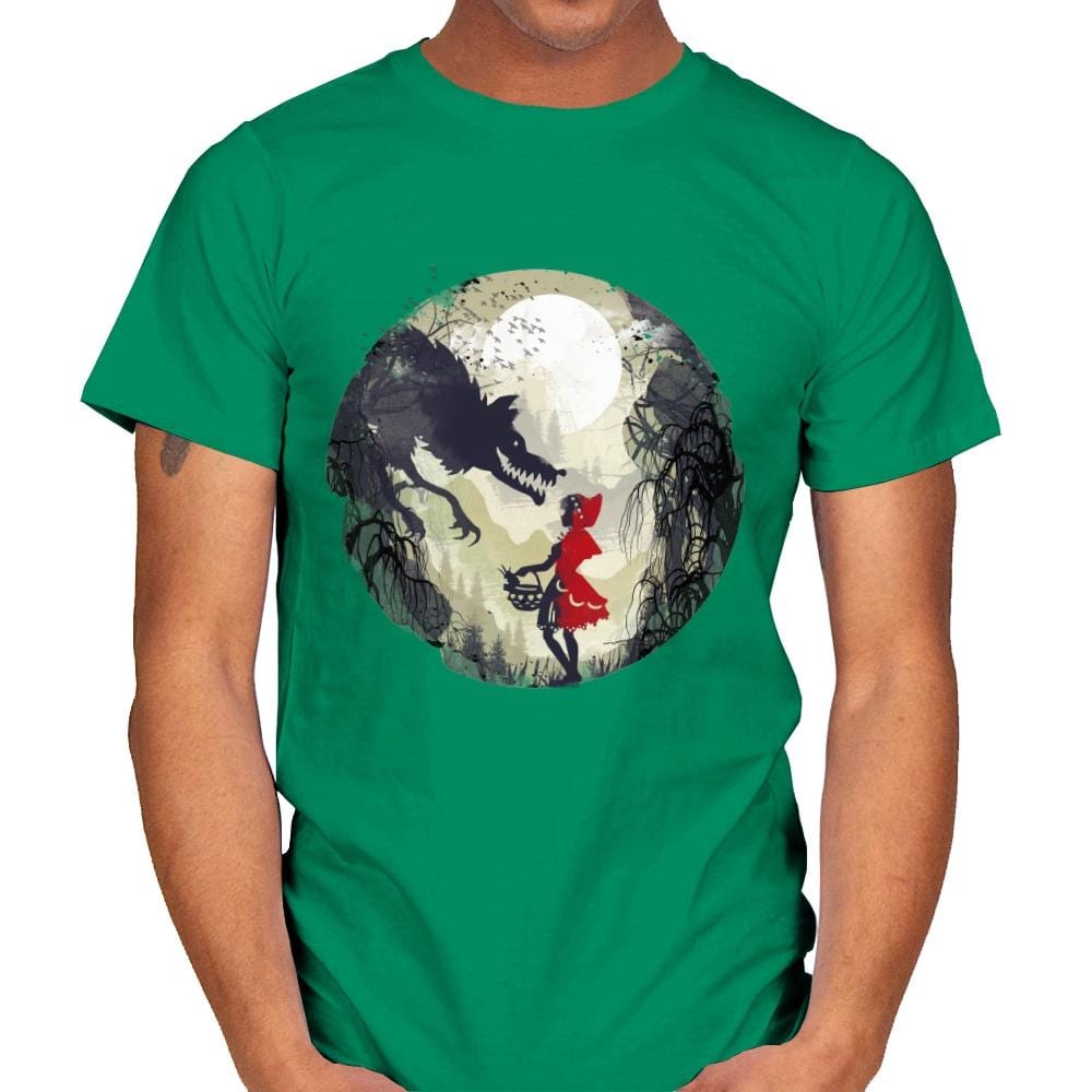 Little Red Head - Mens T-Shirts RIPT Apparel Small / Kelly Green