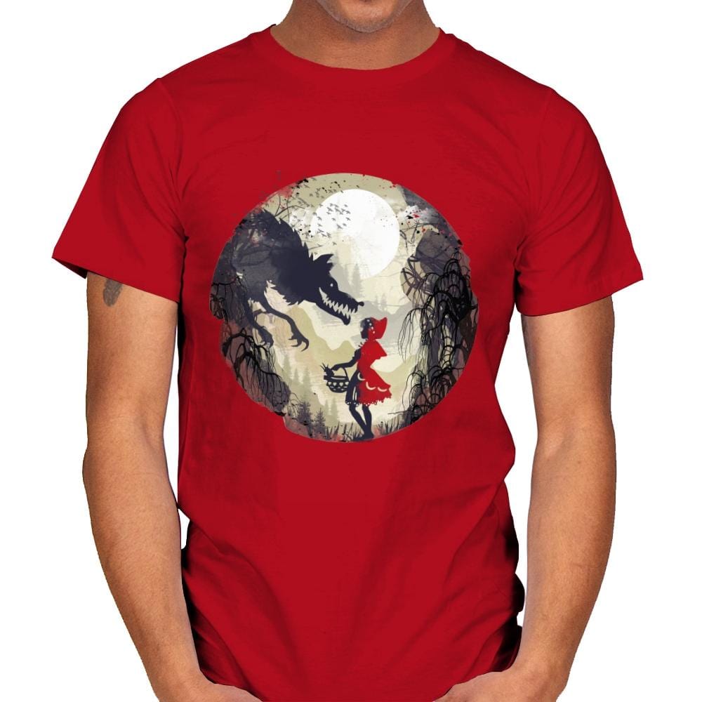 Little Red Head - Mens T-Shirts RIPT Apparel Small / Red