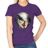 Little Red Head - Womens T-Shirts RIPT Apparel Small / Purple