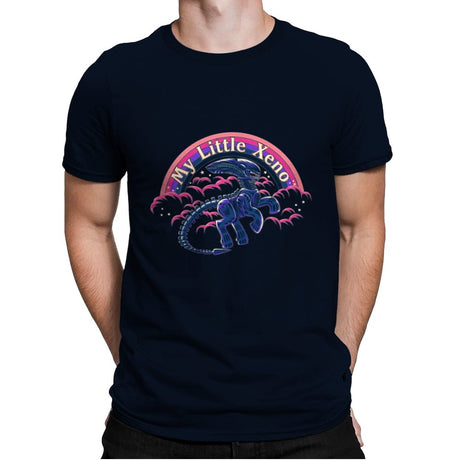 Little Xeno - Mens Premium T-Shirts RIPT Apparel Small / Midnight Navy