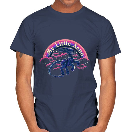 Little Xeno - Mens T-Shirts RIPT Apparel Small / Navy