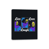 Live, Laugh, Love - Canvas Wraps Canvas Wraps RIPT Apparel 8x10 / Black