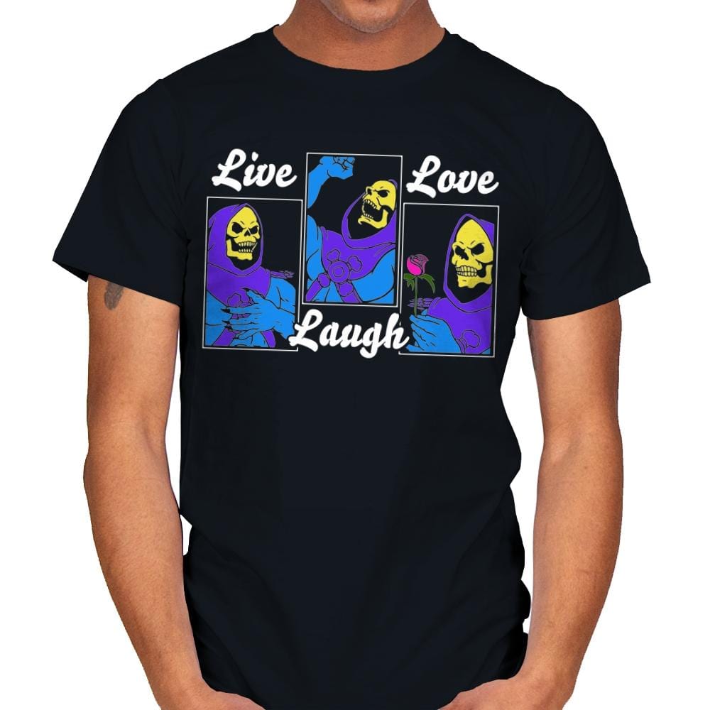 Live, Laugh, Love - Mens - T-Shirts | RIPT Apparel