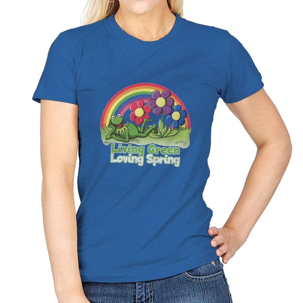 Living Green, Loving Spring - Womens