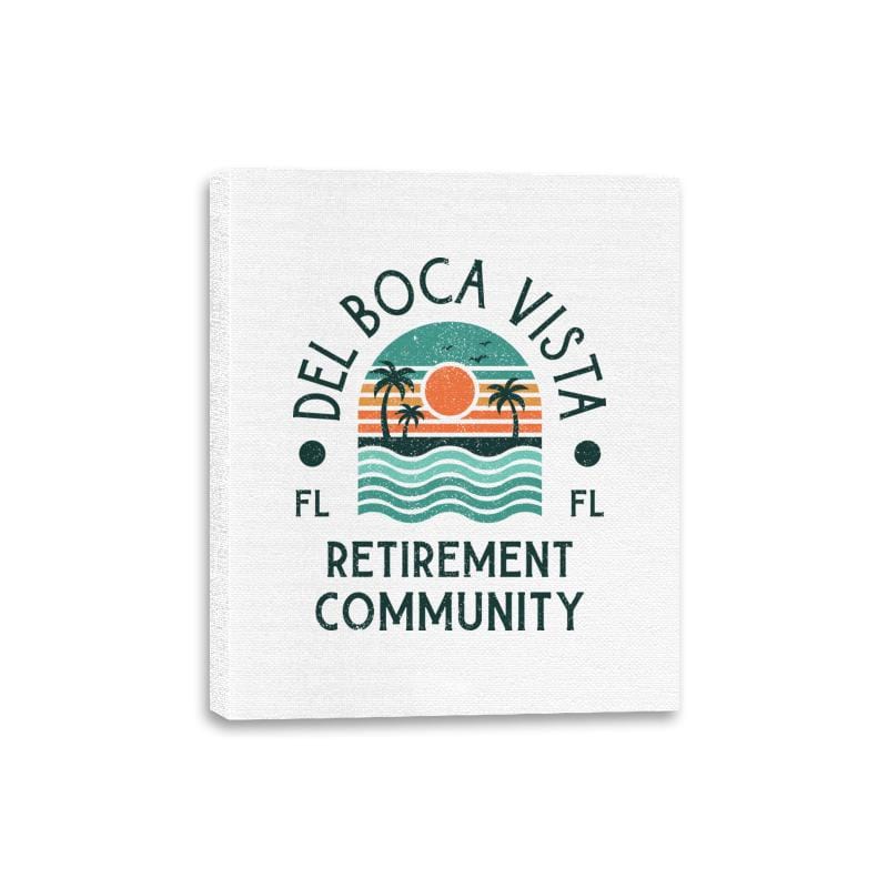 Living the Del Boca Dream - Canvas Wraps Canvas Wraps RIPT Apparel 8x10 / White