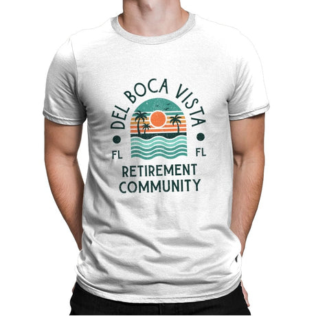 Living the Del Boca Dream - Mens Premium T-Shirts RIPT Apparel Small / White