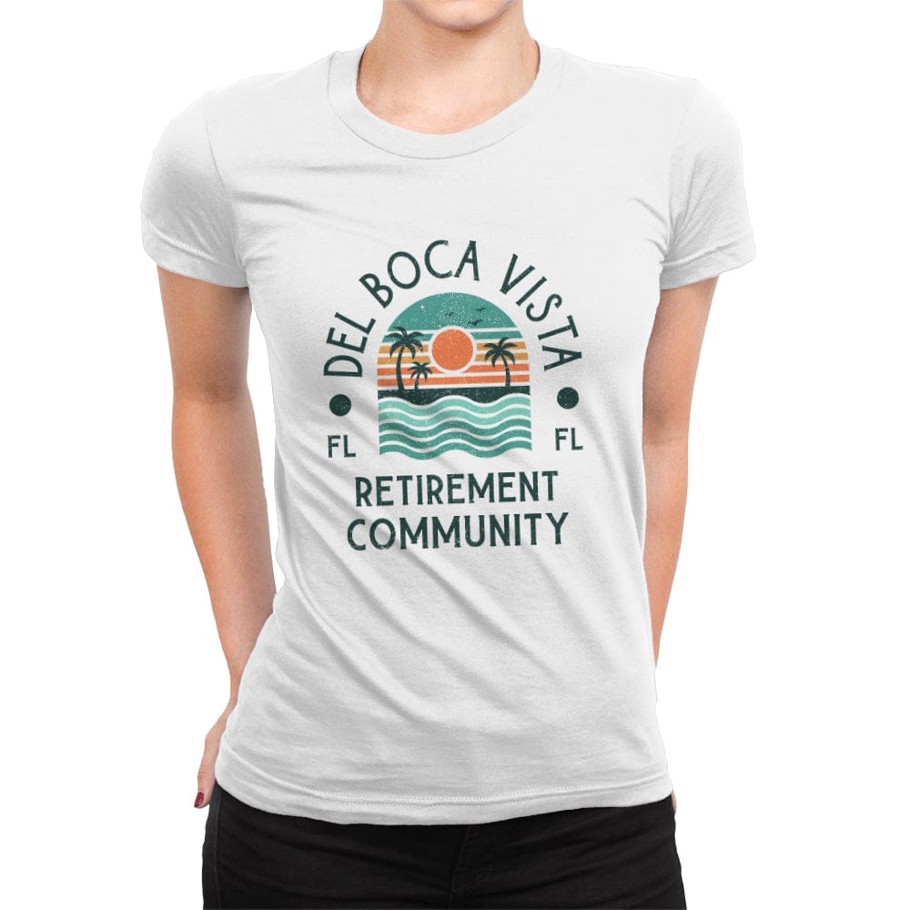 Living the Del Boca Dream - Womens Premium T-Shirts RIPT Apparel Small / White