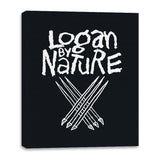 Logan by Nature - Canvas Wraps Canvas Wraps RIPT Apparel 16x20 / Black