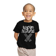 Logan by Nature - Youth T-Shirts RIPT Apparel X-small / Black