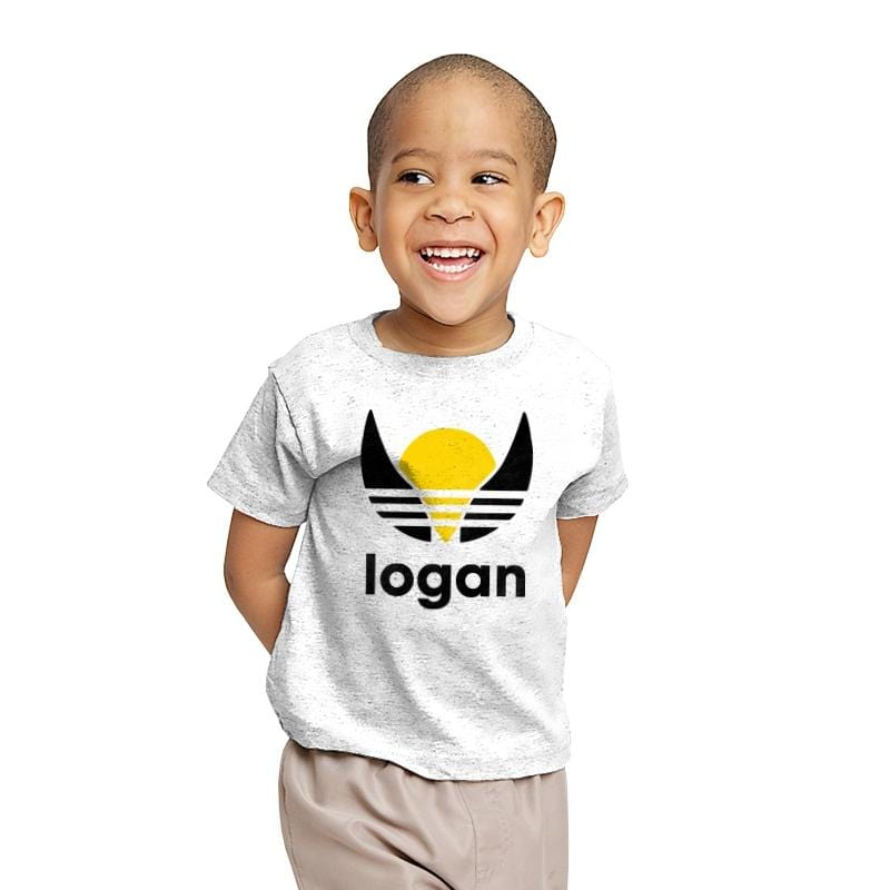 Logan Classic - Youth T-Shirts RIPT Apparel X-small / White