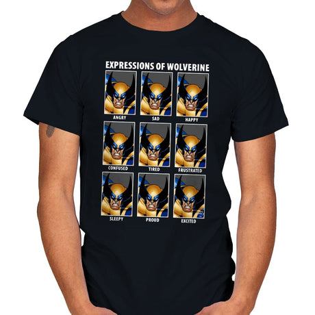 Logan Expressions - Mens T-Shirts RIPT Apparel Small / Black