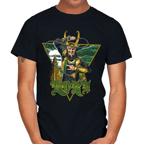 Loki Diver - Mens T-Shirts RIPT Apparel Small / Black