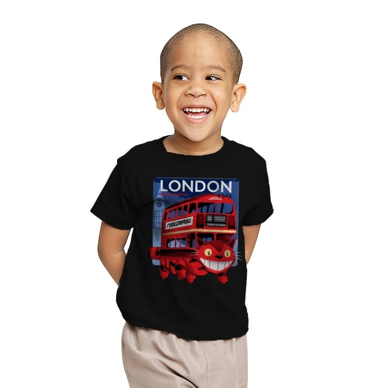 London Nekobasu - Youth T-Shirts RIPT Apparel