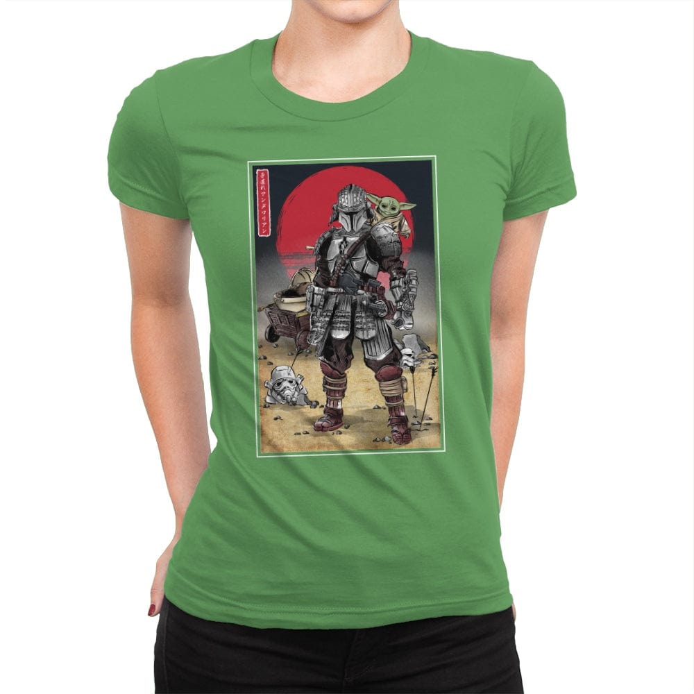 Lone Ronin and Cub - Best Seller - Womens Premium T-Shirts RIPT Apparel Small / Kelly