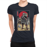 Lone Ronin and Cub - Best Seller - Womens Premium T-Shirts RIPT Apparel Small / Midnight Navy