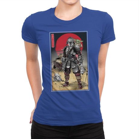 Lone Ronin and Cub - Best Seller - Womens Premium T-Shirts RIPT Apparel Small / Royal