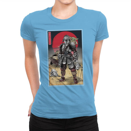 Lone Ronin and Cub - Best Seller - Womens Premium T-Shirts RIPT Apparel Small / Turquoise