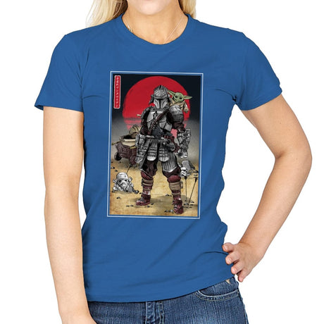 Lone Ronin and Cub - Best Seller - Womens T-Shirts RIPT Apparel Small / Royal