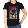 Lone Ronin and Cub - Womens T-Shirts RIPT Apparel Small / Black