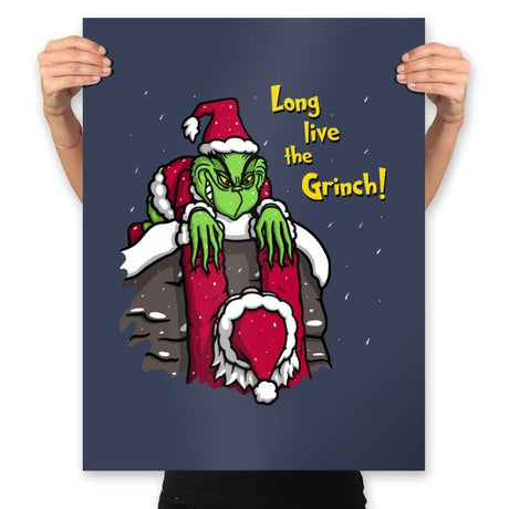 Long Live! - Prints Posters RIPT Apparel 18x24 / Navy