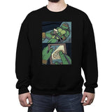 Longing For Pizza - Crew Neck Sweatshirt Crew Neck Sweatshirt RIPT Apparel