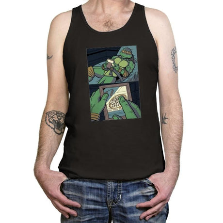 Longing For Pizza - Tanktop Tanktop RIPT Apparel