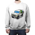 Loose - Crew Neck Sweatshirt Crew Neck Sweatshirt RIPT Apparel Small / White