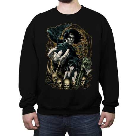 Lord of Dreams - Crew Neck Sweatshirt Crew Neck Sweatshirt RIPT Apparel Small / Black