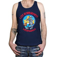 Los Borrachos Hermanos - Tanktop Tanktop RIPT Apparel X-Small / Navy