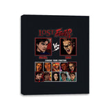 Lost Fighter - Canvas Wraps Canvas Wraps RIPT Apparel 11x14 / Black