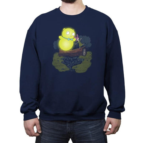 Louise & Kuchi Kopi - Crew Neck Sweatshirt Crew Neck Sweatshirt RIPT Apparel Small / Navy