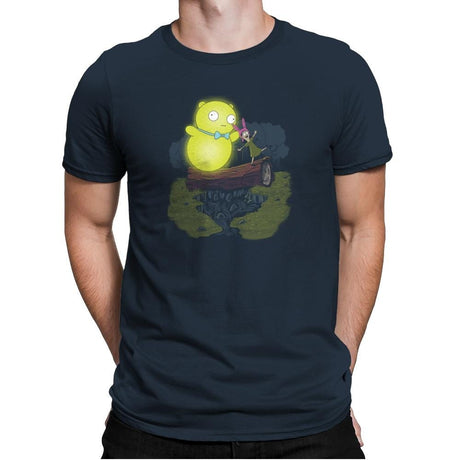 Louise & Kuchi Kopi Exclusive - Mens Premium T-Shirts RIPT Apparel Small / Indigo