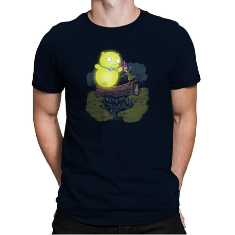 Louise & Kuchi Kopi Exclusive - Mens Premium T-Shirts RIPT Apparel Small / Midnight Navy