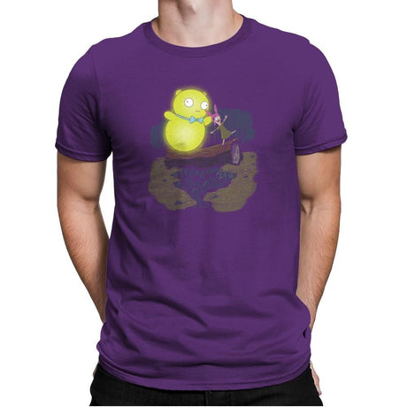 Louise & Kuchi Kopi Exclusive - Mens Premium T-Shirts RIPT Apparel Small / Purple Rush