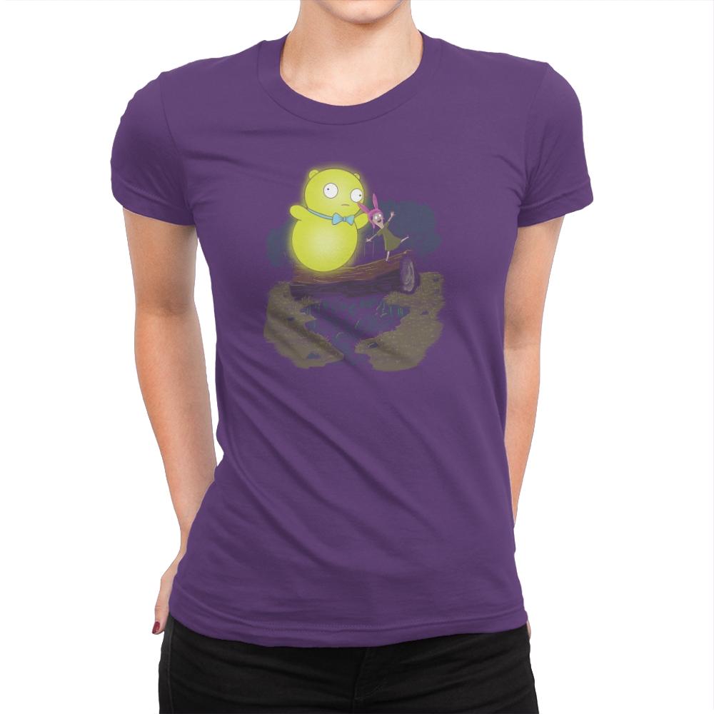 Louise & Kuchi Kopi Exclusive - Womens Premium T-Shirts RIPT Apparel Small / Purple Rush