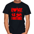 Love is Torture - Mens T-Shirts RIPT Apparel Small / Black