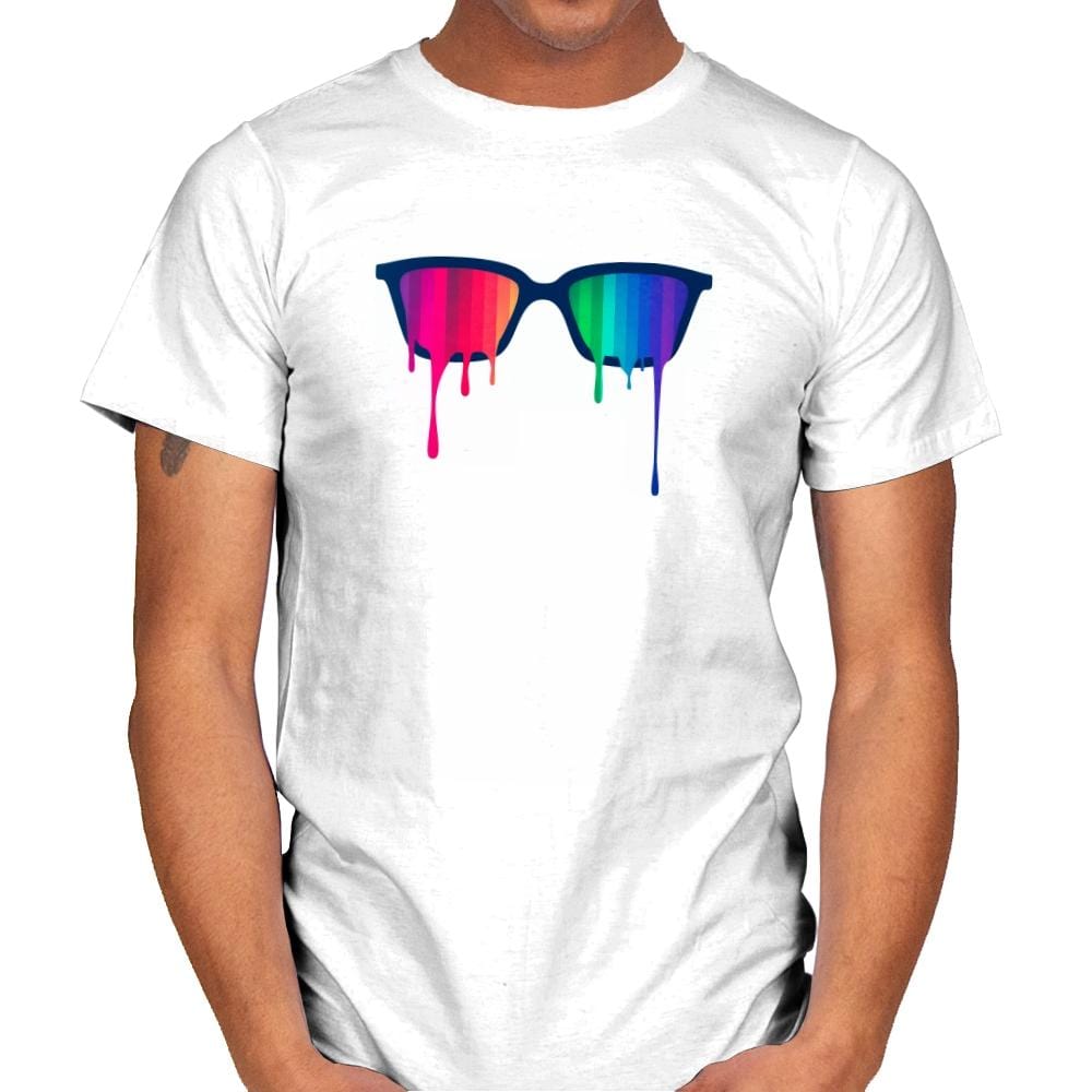 Love Wins - Pride - Mens T-Shirts RIPT Apparel Small / White