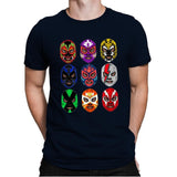 Lucha Libre - Mens Premium T-Shirts RIPT Apparel Small / Midnight Navy