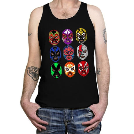 Lucha Libre - Tanktop Tanktop RIPT Apparel X-Small / Black