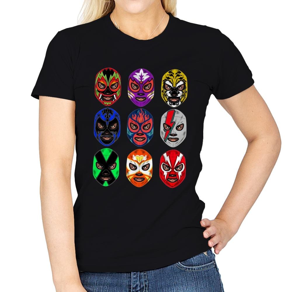 Lucha Libre - Womens T-Shirts RIPT Apparel Small / Black