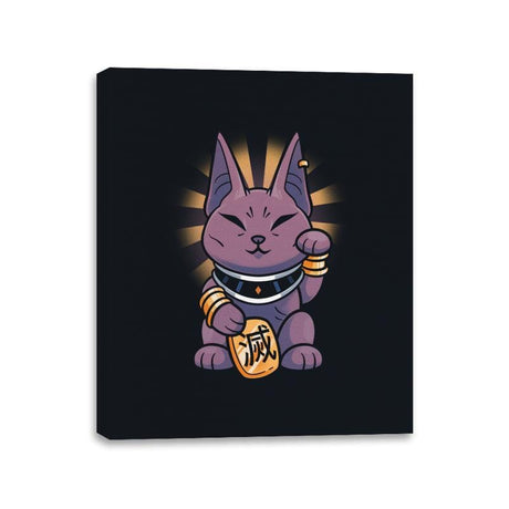 Lucky Beerus - Canvas Wraps Canvas Wraps RIPT Apparel 11x14 / Black