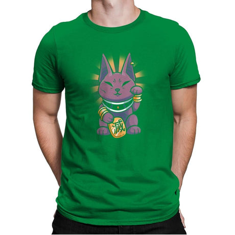 Lucky Beerus - Mens Premium T-Shirts RIPT Apparel Small / Kelly Green