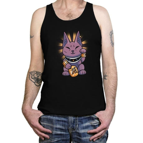 Lucky Beerus - Tanktop Tanktop RIPT Apparel X-Small / Black