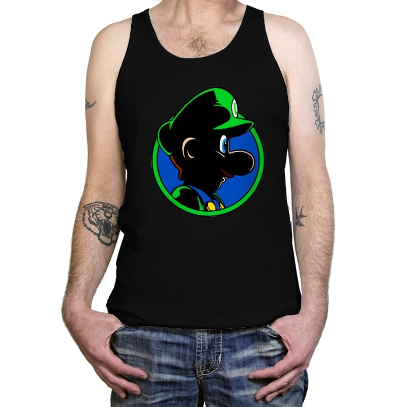 Luigi Tracy - Tanktop Tanktop RIPT Apparel X-Small / Black