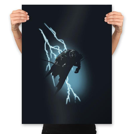 Lurking - Prints Posters RIPT Apparel 18x24 / Black