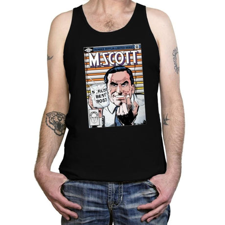 M Scott - Tanktop Tanktop RIPT Apparel X-Small / Black