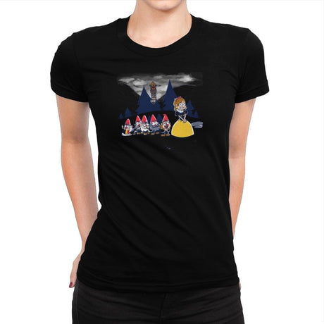 Mabel and the Seven Gnomes Exclusive - Womens Premium T-Shirts RIPT Apparel Small / Indigo